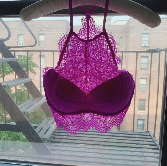 Victoria Secret Pink top neon hot pink size S NWOT - Picture 2 of 8